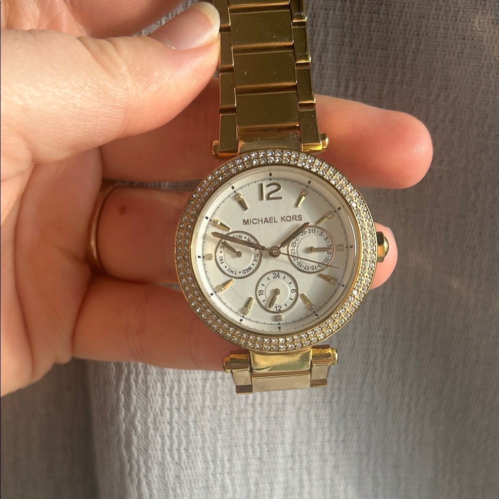 Michael Kors Gold and Silver Women's Watch